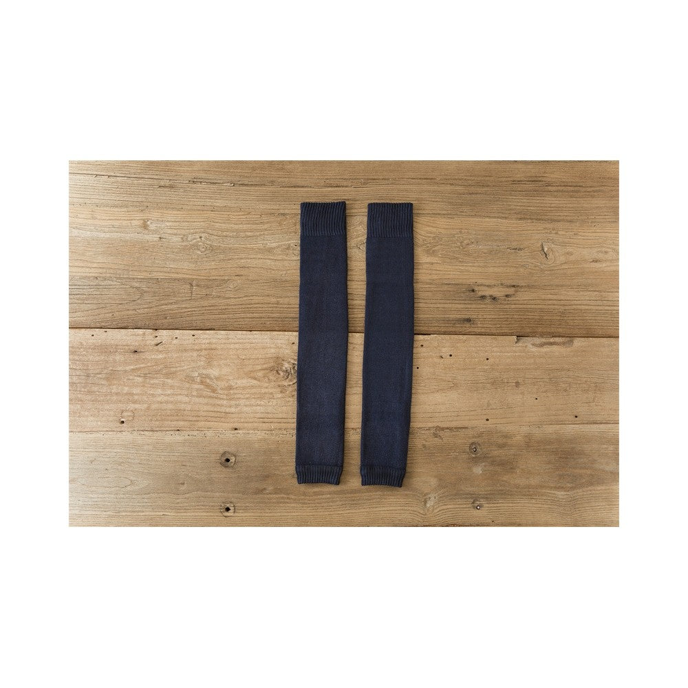 Solid Color Leg Knee Warmers Knitted Socks