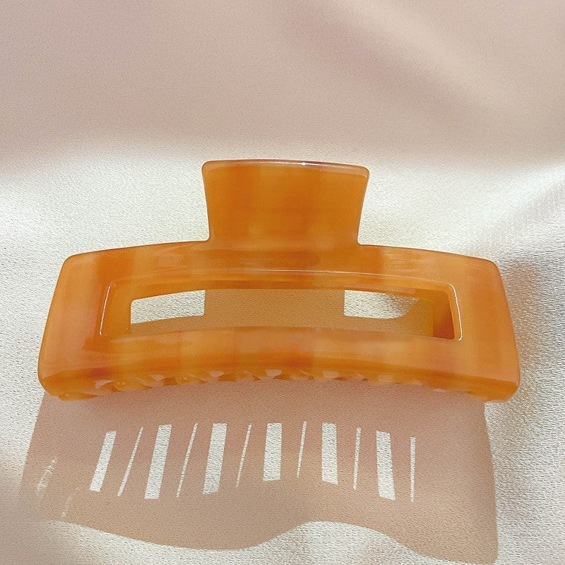 Large Cut-Out Rectangle Hair Claw Clip
