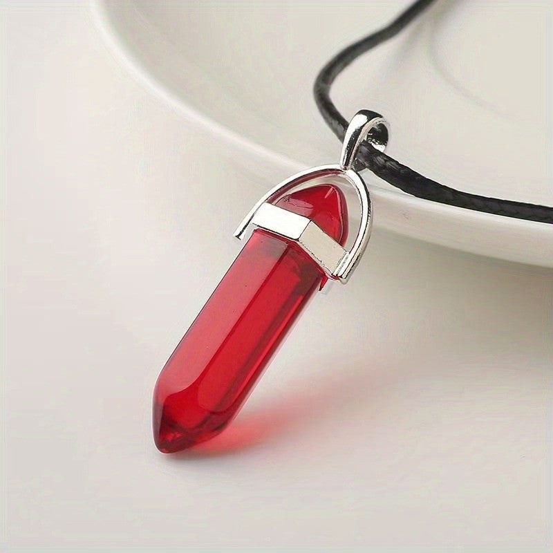 Hexagonal Pendant Necklace