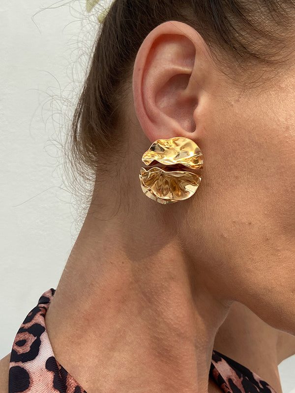 Normcore Geometric Drop Earrings