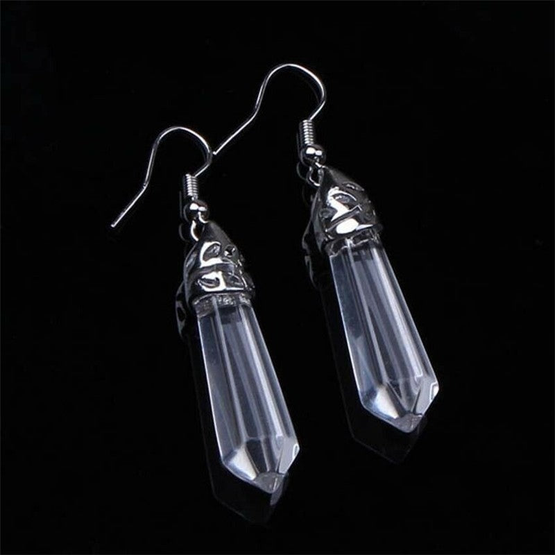 Hexagonal Stud Earrings Fashion