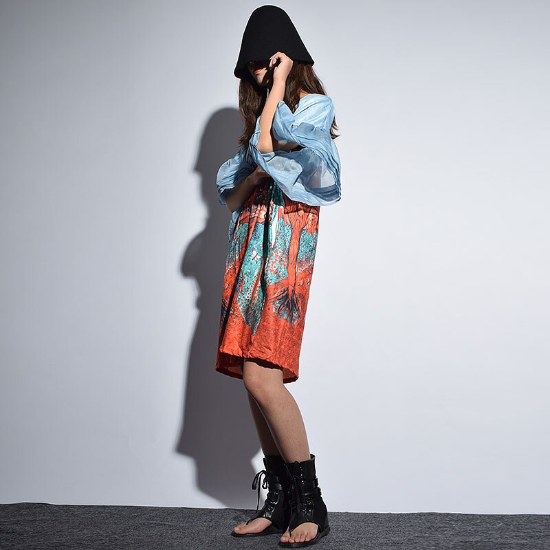 Female Full SleeveHalf Sleeve Ruffles Cartoon Above Knee Dress-Maxi Dresses-The same as picture-Free Size-Free Shipping at meselling99