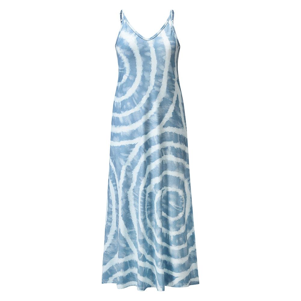 Leisure Sleeveless Bohemian Long Dresses-STYLEGOING