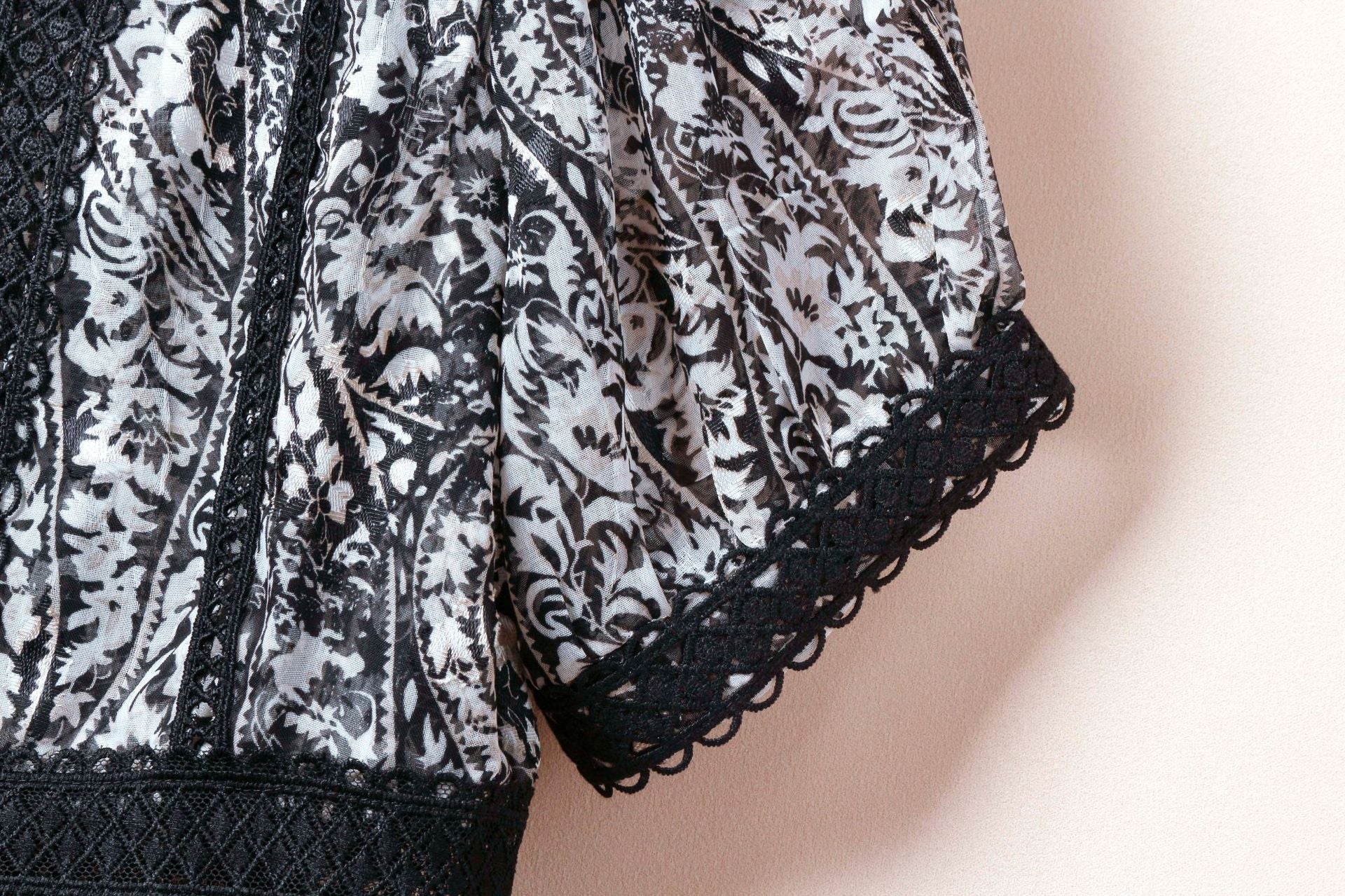 Elegant Classy Floral Design Long Dresses