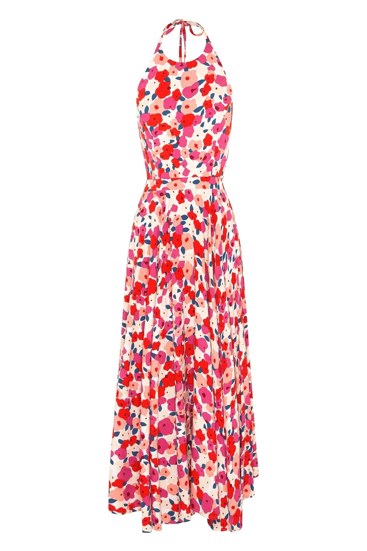 Sexy Floral Print Long Boho Summer Beach Dresses